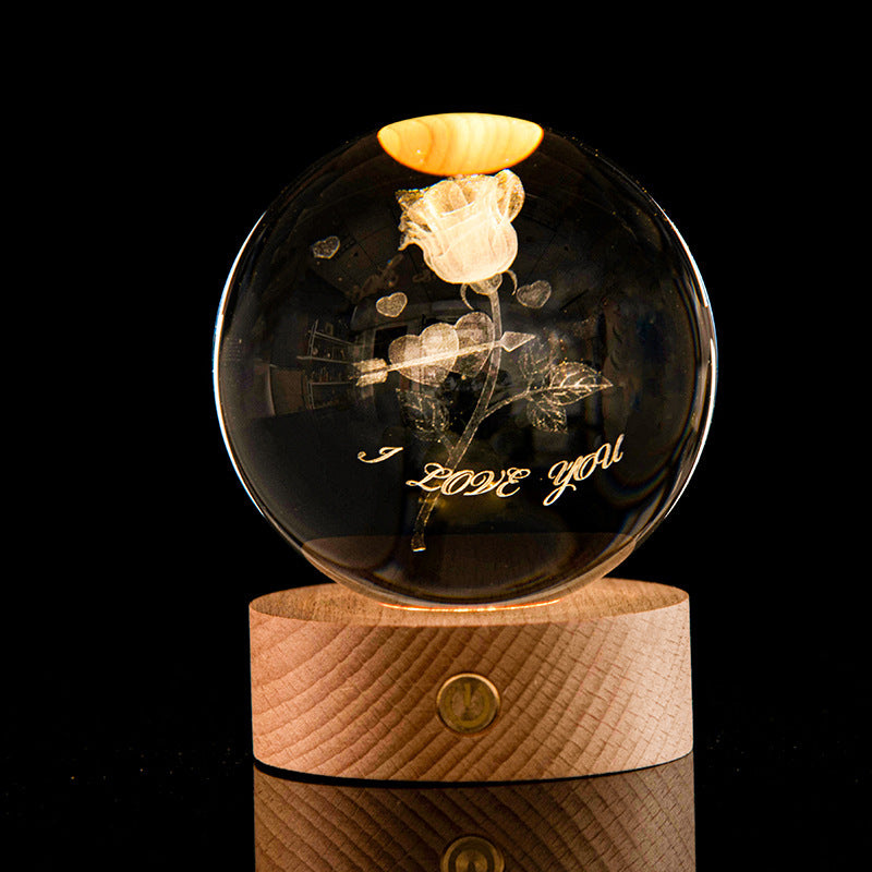 Crystal Ball Lamp