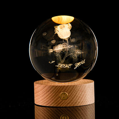 Crystal Ball Lamp